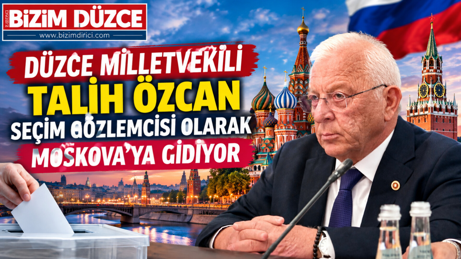 TALİH ÖZCAN MOSKOVA’DA GÖZLEMCİ OLACAK TALİH ÖZCAN MOSKOVA’DA GÖZLEMCİ OLACAK