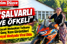 Düzceli Motosiklet Tutkunu Genç Kızın Görüntüleri Sosyal Medyada Viral Oldu!