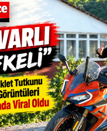 Düzceli Motosiklet Tutkunu Genç Kızın Görüntüleri Sosyal Medyada Viral Oldu!