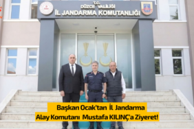 Başkan Ocak'dan Abay Mustafa KILINÇ'a Ziyaret!