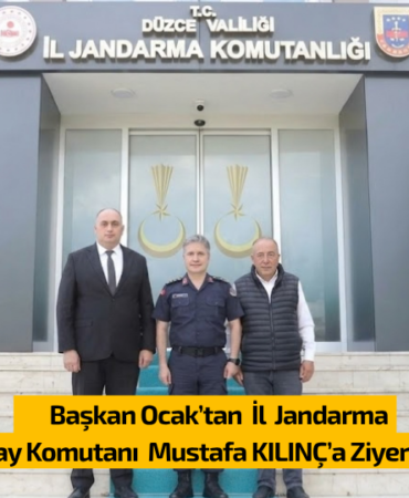 Başkan Ocak'dan Abay Mustafa KILINÇ'a Ziyaret!