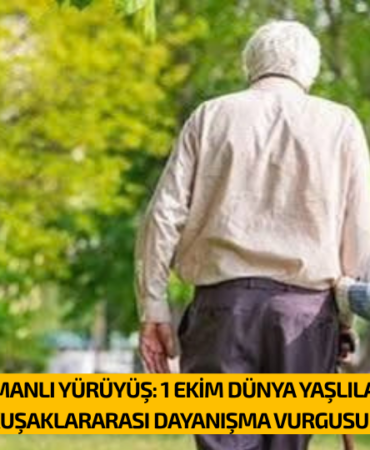 81 İLDE EŞ ZAMANLI YÜRÜYÜŞ: