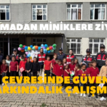 JANDARMADAN MİNİKLERE ZİYARET: