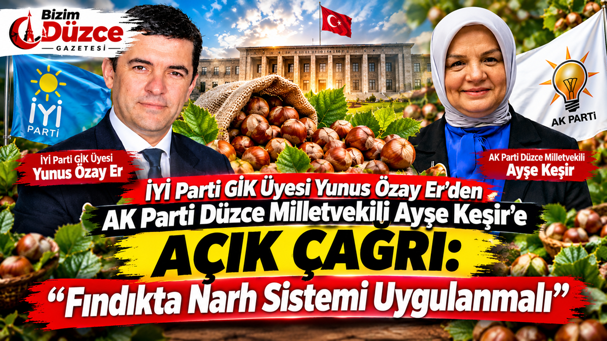 Yunus Özay Er’den Ayşe Keşir’e Acil Fındık Çağrısı Yunus Özay Er’den Ayşe Keşir’e Acil Fındık Çağrısı