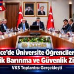 Düzce’de Öğrenciler İçin Kritik Yurt ve Güvenlik Zirvesi Düzce’de Öğrenciler İçin Kritik Yurt ve Güvenlik Zirvesi