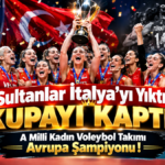 A Milli Kadın Voleybol Takımı Avrupa Şampiyonu !