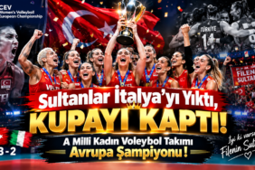 A Milli Kadın Voleybol Takımı Avrupa Şampiyonu ! A Milli Kadın Voleybol Takımı Avrupa Şampiyonu !