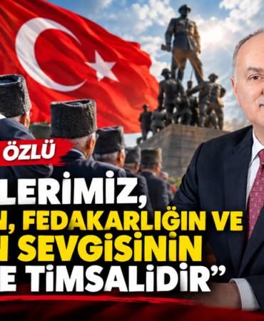 BAŞKAN ÖZLÜ’DEN GAZİLER GÜNÜ MESAJI: BAŞKAN ÖZLÜ’DEN GAZİLER GÜNÜ MESAJI: