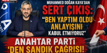 Başkan Kaya'dan Siyasette Gündemi Sarsan Çağrı: "Ya Referandum Ya Erken Seçim" Başkan Kaya'dan Siyasette Gündemi Sarsan Çağrı: "Ya Referandum Ya Erken Seçim"