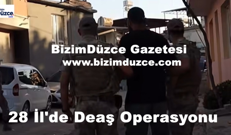 28 İlde DEAŞ’a Dev Jandarma Operasyonu: 83 Şüpheli Yakalandı