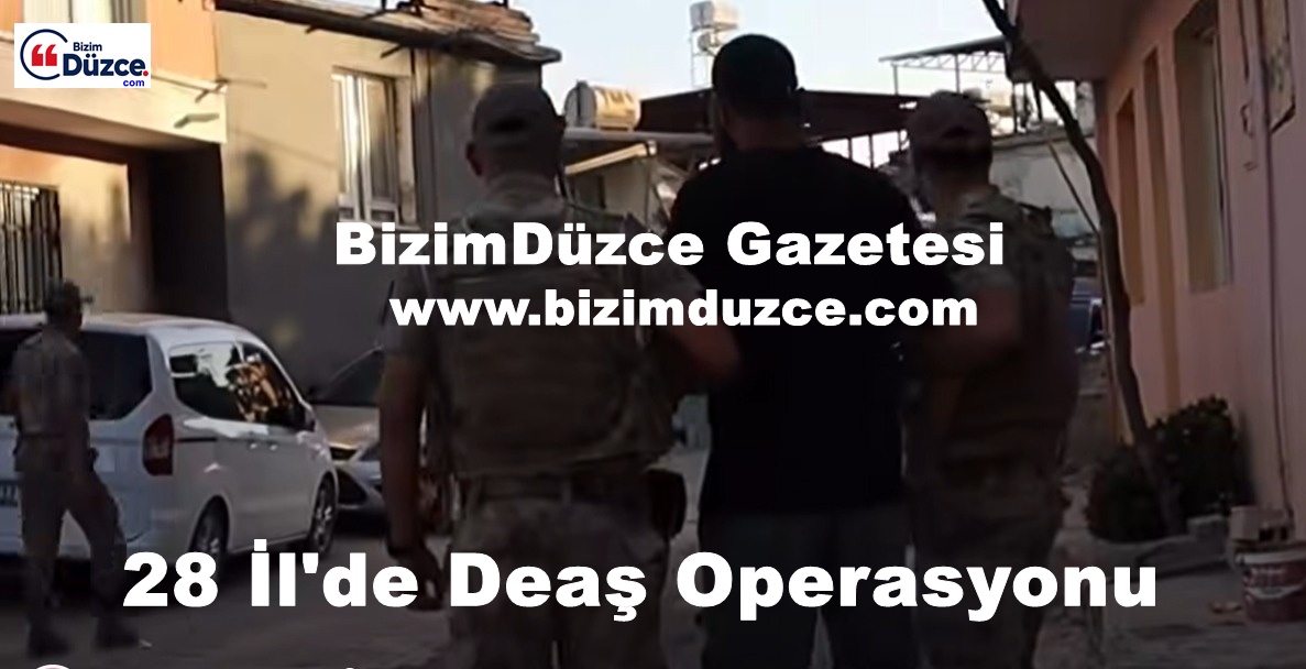 28 İlde DEAŞ’a Dev Jandarma Operasyonu: 83 Şüpheli Yakalandı