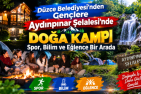 Düzce Belediyesi’nden Gençlere Doğa Kampı Jesti Düzce Belediyesi’nden Gençlere Doğa Kampı Jesti