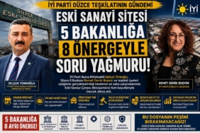 İYİ Parti’den Düzce’de Eski Sanayi Çarşısı Hamlesi: