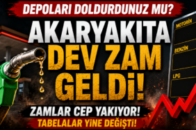 Sürücülere Kötü Haber: Benzine ve Motorine Dev Zam Geldi! Sürücülere Kötü Haber: Benzine ve Motorine Dev Zam Geldi!