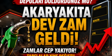 Sürücülere Kötü Haber: Benzine ve Motorine Dev Zam Geldi! Sürücülere Kötü Haber: Benzine ve Motorine Dev Zam Geldi!