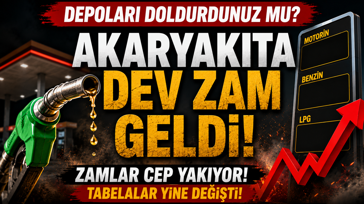 Sürücülere Kötü Haber: Benzine ve Motorine Dev Zam Geldi! Sürücülere Kötü Haber: Benzine ve Motorine Dev Zam Geldi!