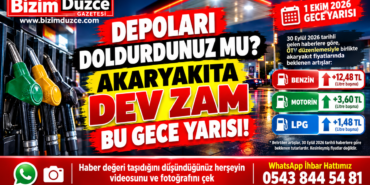 BU GECE YARISI TARİHİ ZAM GELİYOR