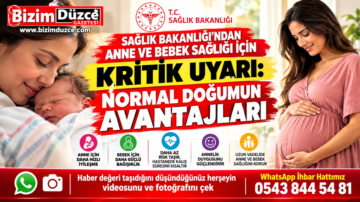 SAĞLIK BAKANLIĞI'NDAN ANNE VE BEBEK SAĞLIĞI İÇİN KRİTİK UYARI: