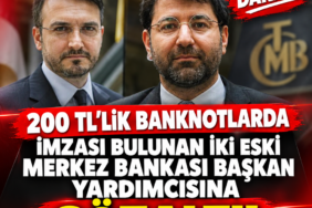 200 TL'LİK BANKNOTLARDA İMZASI BULUNAN İKİ ESKİ MERKEZ BANKASI BAŞKAN YARDIMCISINA GÖZALTI!