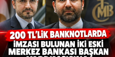 200 TL'LİK BANKNOTLARDA İMZASI BULUNAN İKİ ESKİ MERKEZ BANKASI BAŞKAN YARDIMCISINA GÖZALTI!
