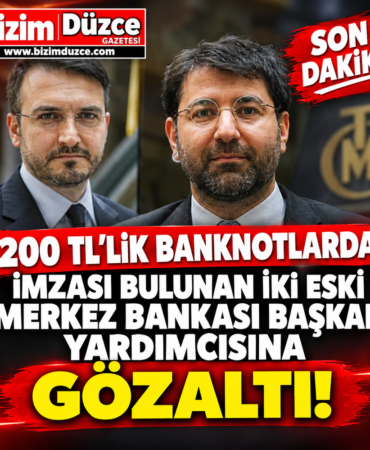200 TL'LİK BANKNOTLARDA İMZASI BULUNAN İKİ ESKİ MERKEZ BANKASI BAŞKAN YARDIMCISINA GÖZALTI!