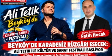 Beyköy'de Ali Tetik Konseri