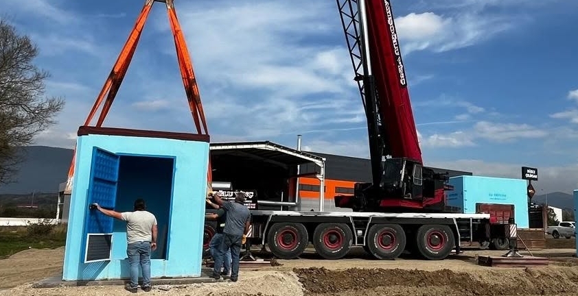 ÇİLİMLİ ORGANİZE SANAYİ BÖLGESİ’NE SU DEPOSU VE TERFİ İSTASYONU YAPIMI BAŞLADI