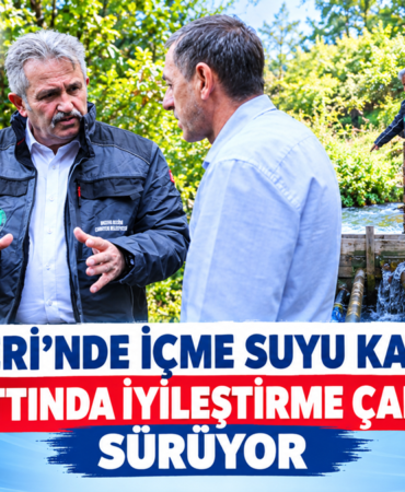 Cumayeri’nde İçme Suyu Kaynağı ve İsale Hattında Çalışmaları Sürüyor