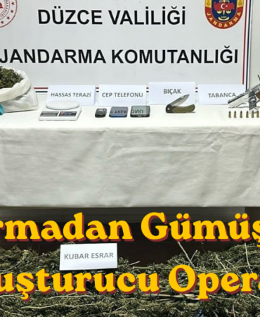 Jandarmadan Gümüşova'da Zehir Tacirlerine Operasyon!
