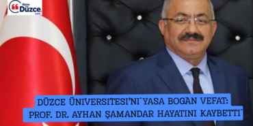 Düzce Üniversitesi Mühendislik Fakültesi İnşaat Mühendisliği Bölümü Öğretim Üyesi Prof. Dr. Ayhan Şamandar, geçirdiği ani kalp krizi nedeniyle 61 yaşında yaşamını yitirdi. Acı haber, başta ailesi ve mesai arkadaşları olmak üzere tüm eğitim camiasını derin bir üzüntüye boğdu.