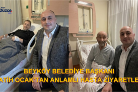Başkan Fatih Ocak’tan Hasta Ziyaretleri