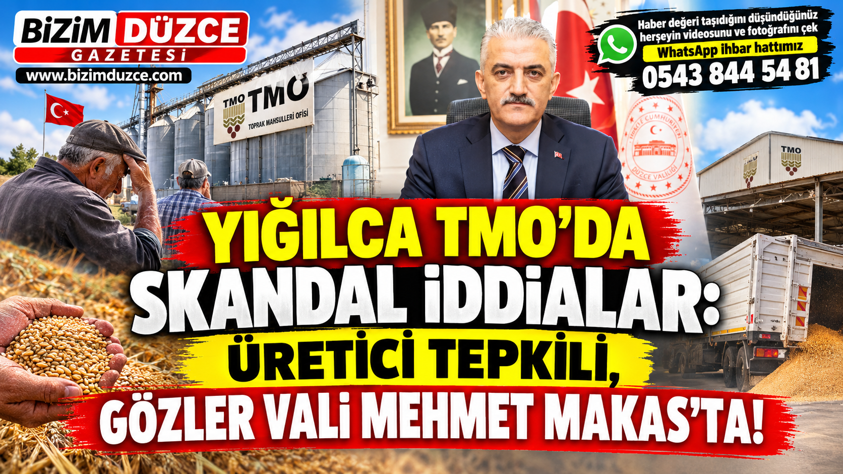 YIĞILCA TMO’DA SKANDAL İDDİALAR VE ŞİKAYETLER GELMEYE DEVAM EDİYOR: