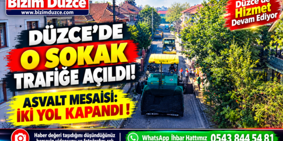 BAZI YOLLAR KAPANDI, BİRİ AÇILDI