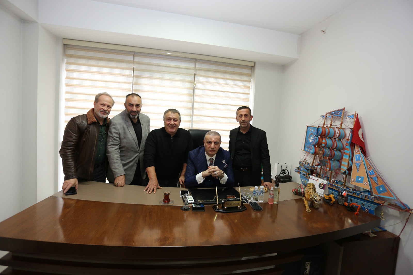 İsmail Türüt ve Selahattin Yılmaz’dan Erkan Ocak’a ziyaret