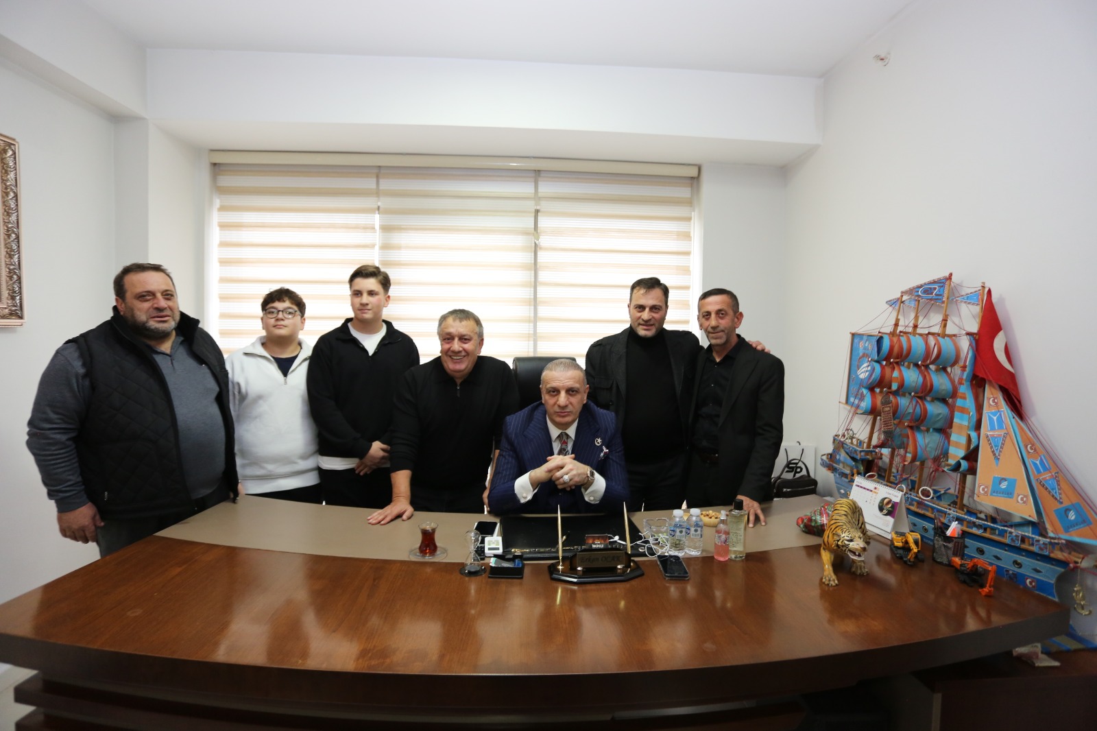 İsmail Türüt ve Selahattin Yılmaz’dan Erkan Ocak’a ziyaret