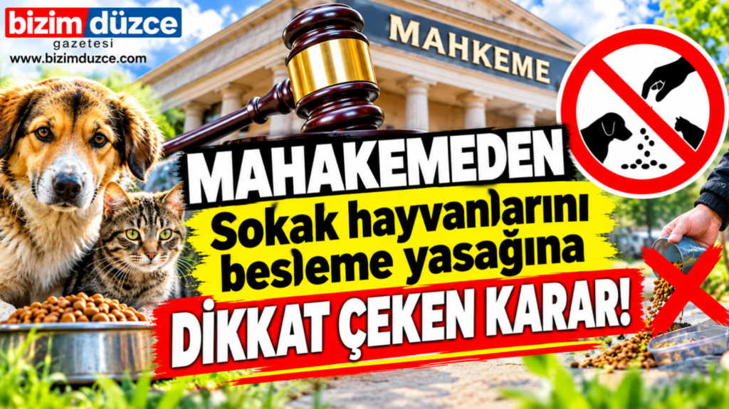 MAHKEMEDEN SOKAK HAYVANLARI İÇİN EMSAL KARAR: