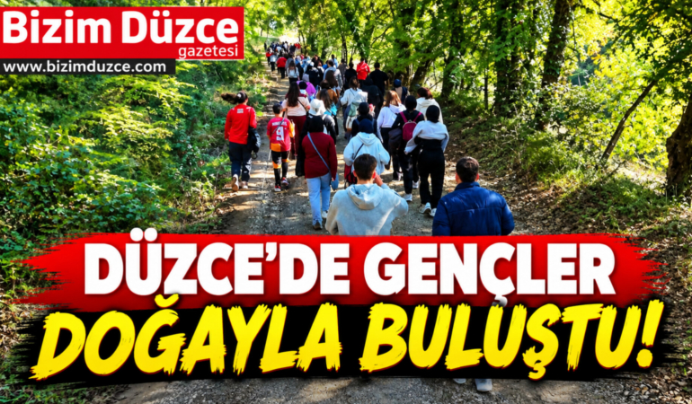 Dünya Yürüyüş Günü’nde Gençler Doğa İle İç İçe: