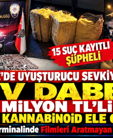 Düzce'de Filim Sahnelerini Aratmayan Uyuşturucu Operasyonu