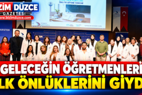 Öğretmen Adayları İlk Önlüklerini Giydi!