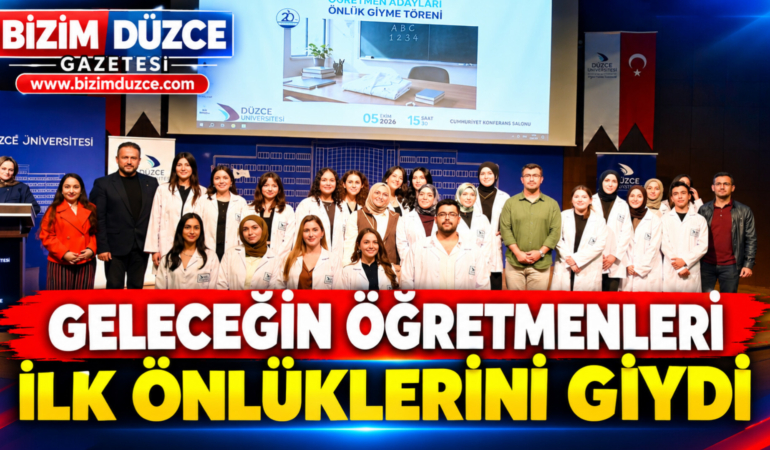 Öğretmen Adayları İlk Önlüklerini Giydi!