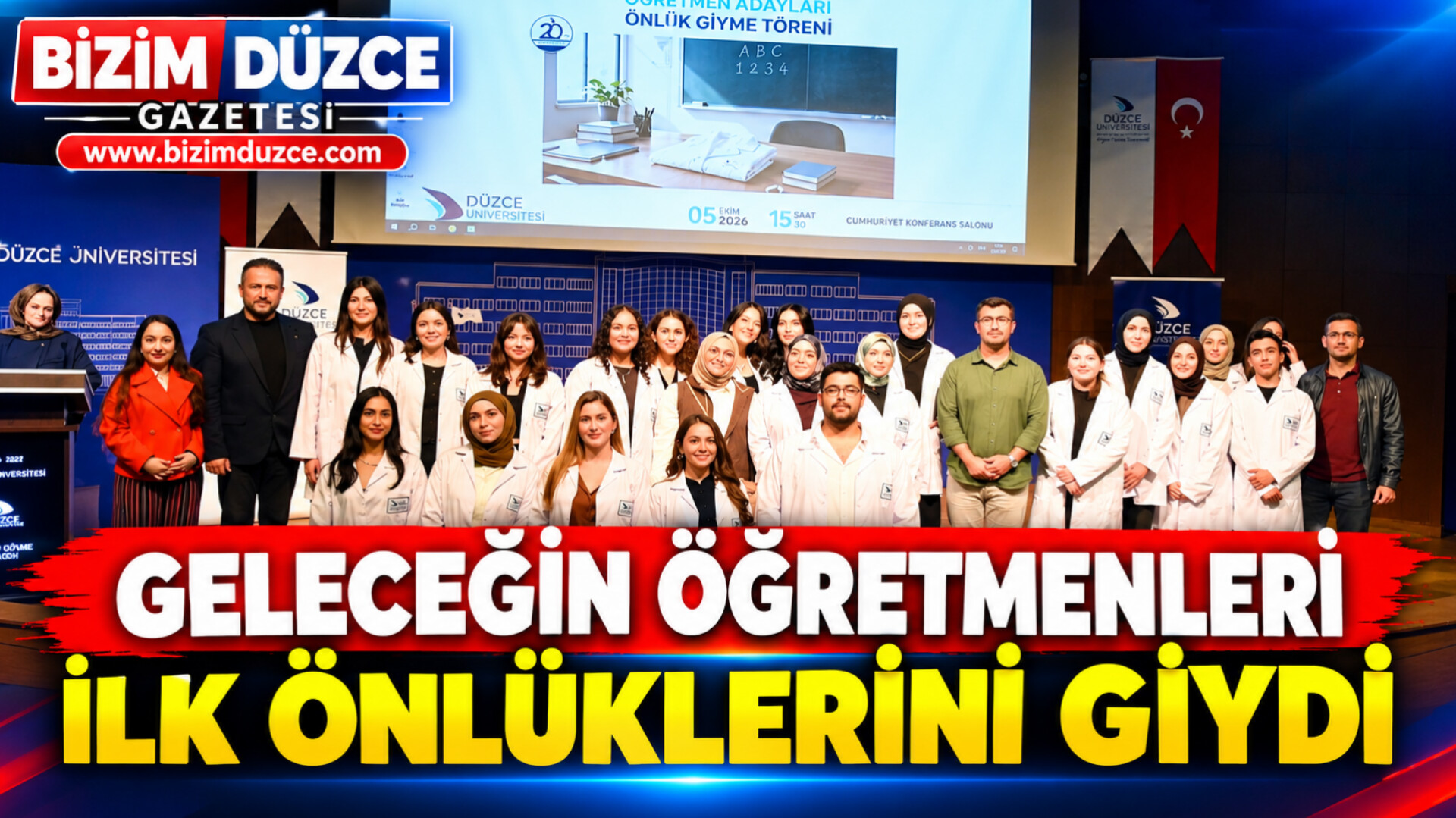 Öğretmen Adayları İlk Önlüklerini Giydi!