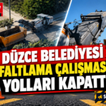 Düzce Belediyesi’nden Sürücülere Uyarı: