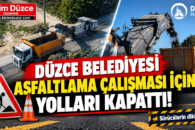 Düzce Belediyesi’nden Sürücülere Uyarı: