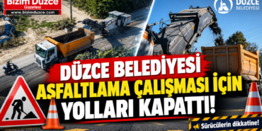 Düzce Belediyesi’nden Sürücülere Uyarı: