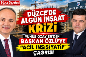 YUNUS ÖZAY ER’DEN BAŞKAN ÖZLÜ’YE "ACİL İNSİSİYATİF" ÇAĞRISI