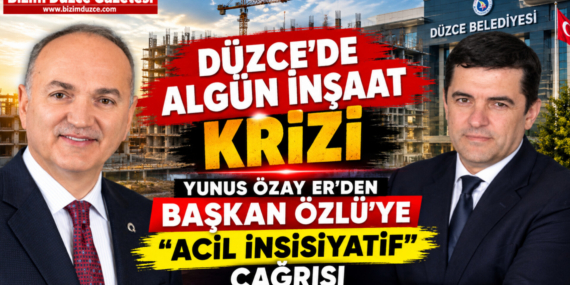 YUNUS ÖZAY ER’DEN BAŞKAN ÖZLÜ’YE "ACİL İNSİSİYATİF" ÇAĞRISI