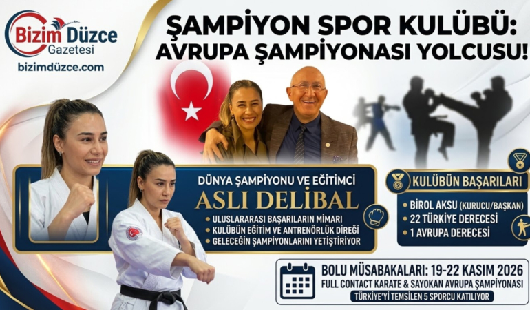 ŞAMPİYON SPOR KULÜBÜ’NDEN AVRUPA ŞAMPİYONASI’NA 5 SPORCUYLA GÜÇLÜ KATILIM!