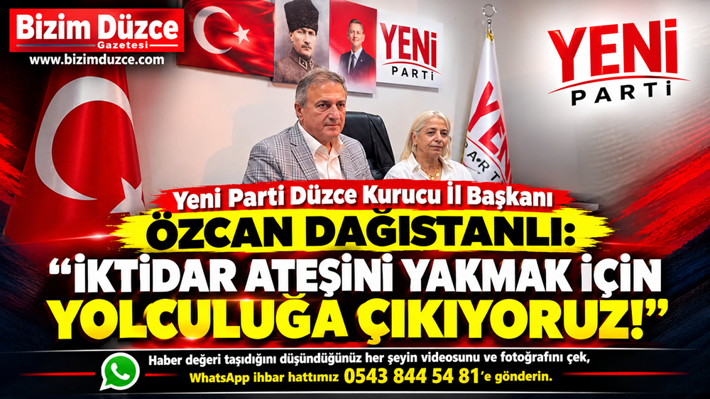 Dağıstanlı: "İktidar Ateşini Yakmak İçin Yolculuğa Çıkıyoruz!"