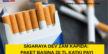 SİGARAYA DEV ZAM KAPIDA:
