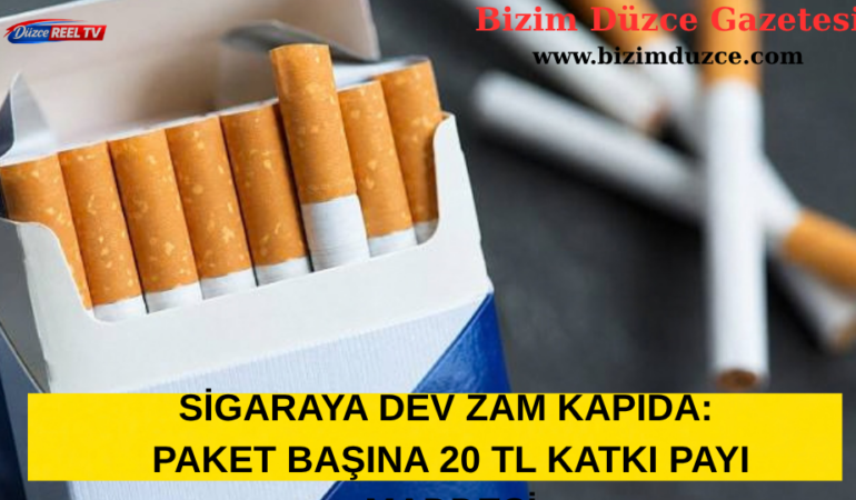 SİGARAYA DEV ZAM KAPIDA: